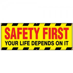 Asheville Painting Company ensures safety first with their life-saving sign.